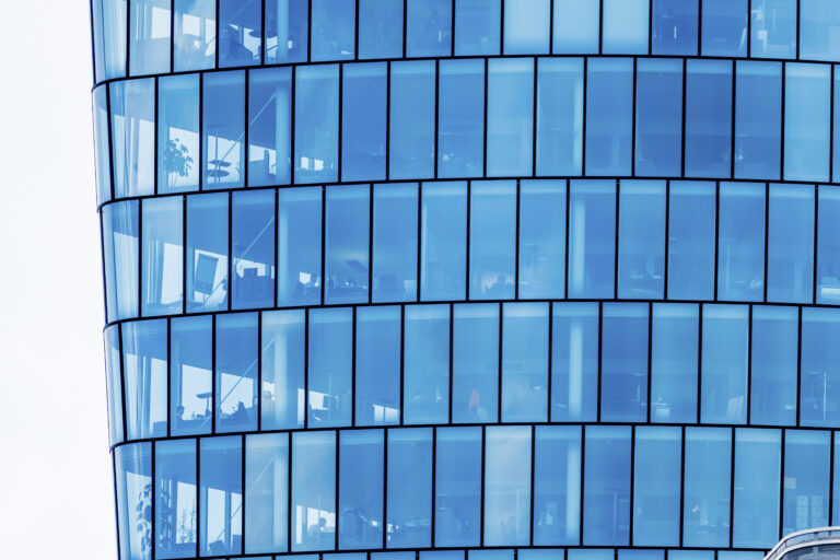 Facade,Of,An,Office,Building